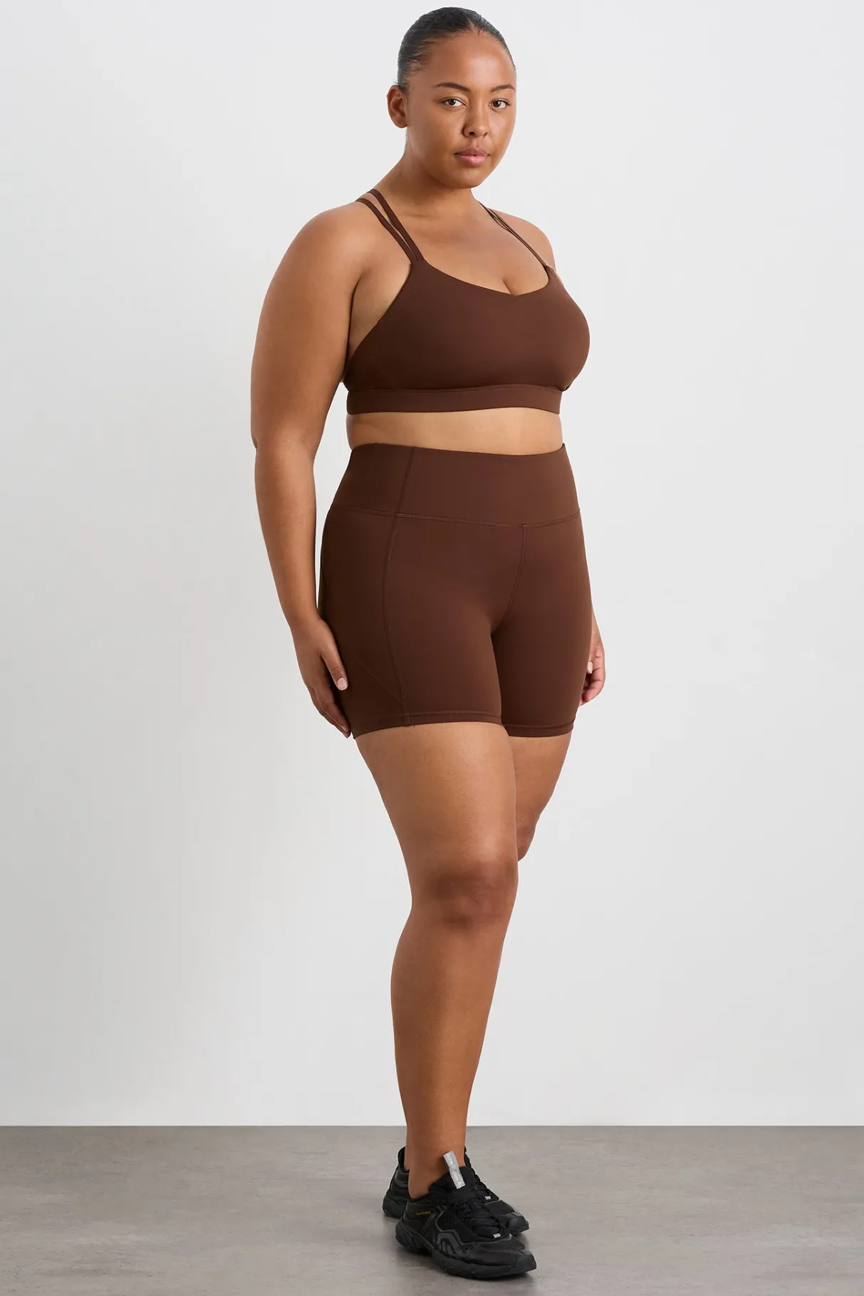 bike_shorts__9-2.webp Best Sale Aje ATHLETICA Bike Shorts 626 Dark Chocolate Brown