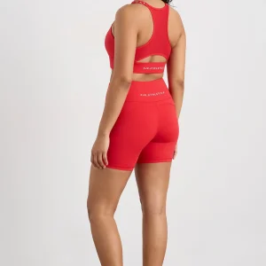 Sale Aje ATHLETICA Bike Shorts 626 Passionate Red