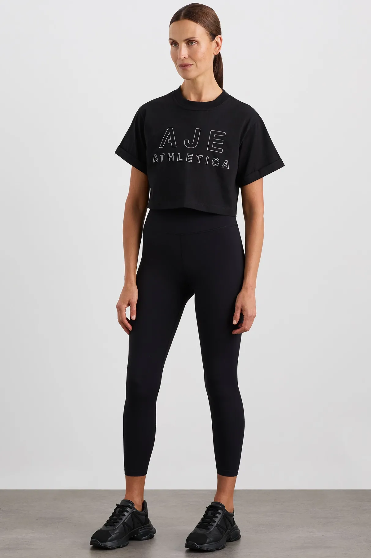 block_logo_cropped_tee__2.webp Store Aje ATHLETICA Block Logo Cropped Tee 105 Black/White
