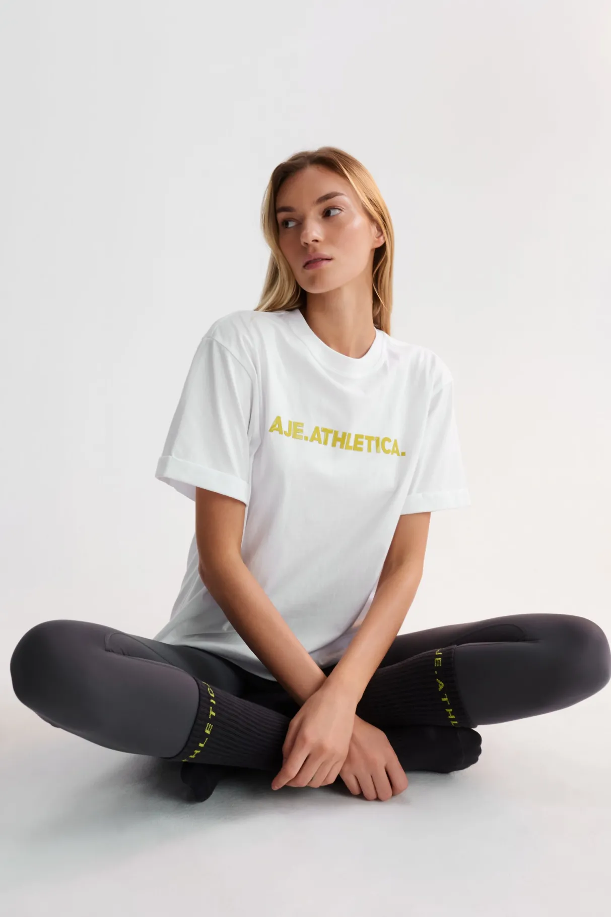 bold_logo_tee__0-1.webp Best Sale Aje ATHLETICA Bold Logo Tee 105 White/Solarblaze