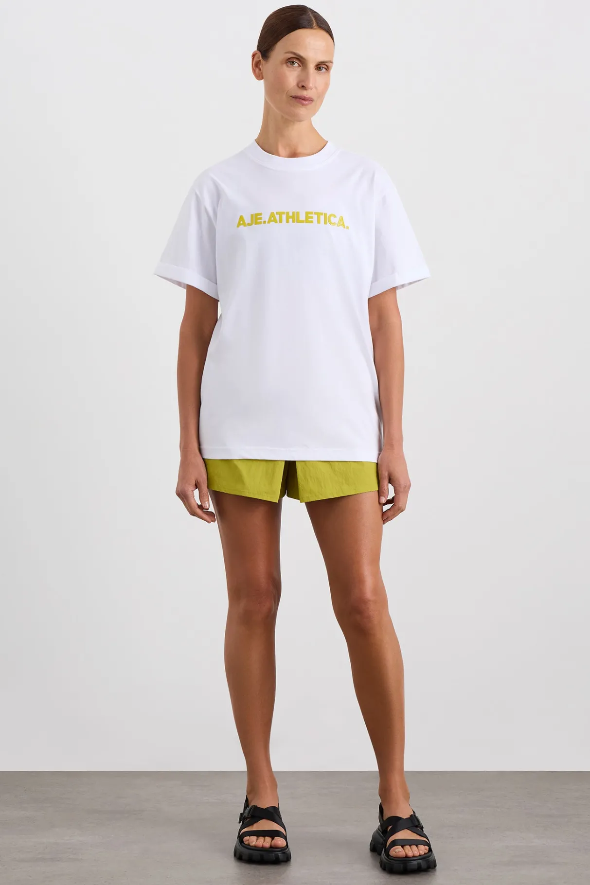 bold_logo_tee__3-1.webp Best Sale Aje ATHLETICA Bold Logo Tee 105 White/Solarblaze