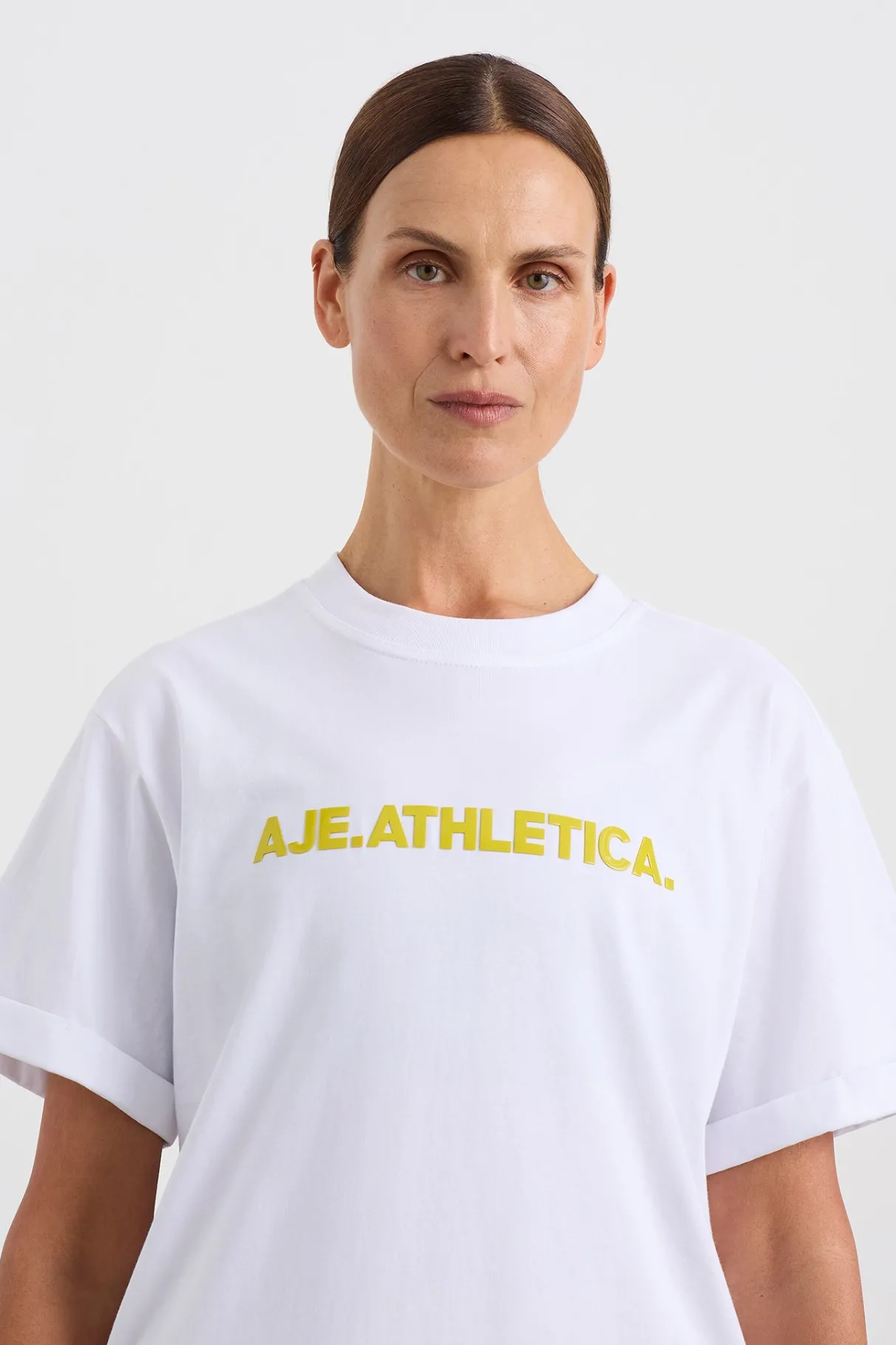 bold_logo_tee__4-1.webp Best Sale Aje ATHLETICA Bold Logo Tee 105 White/Solarblaze