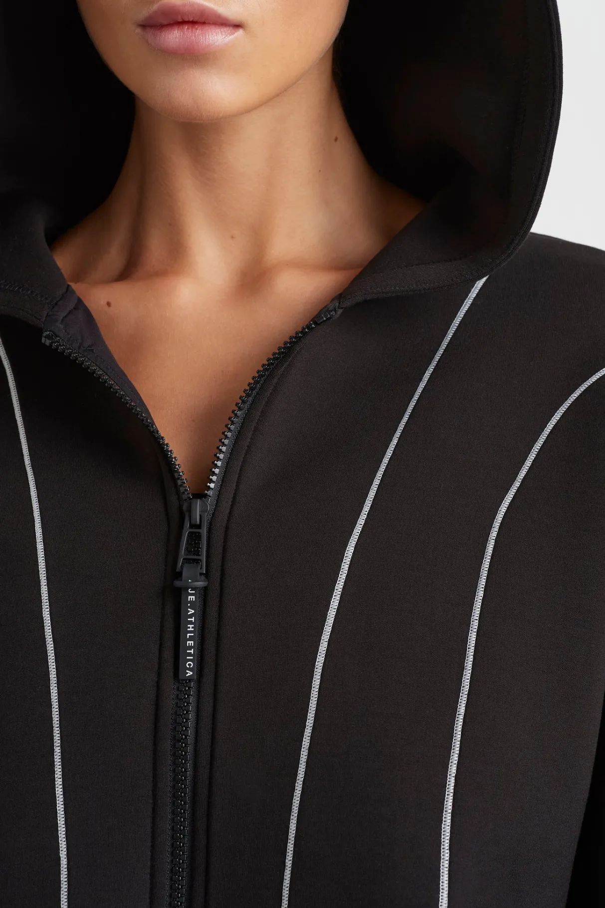 bonded_scuba_jacket__3.webp Best Sale Aje ATHLETICA Bonded Scuba Jacket 725 Black/White