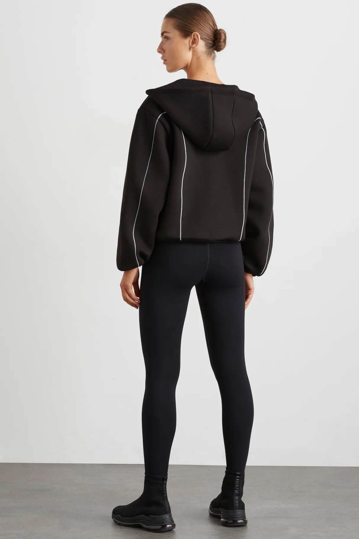 bonded_scuba_jacket__5.webp Best Sale Aje ATHLETICA Bonded Scuba Jacket 725 Black/White