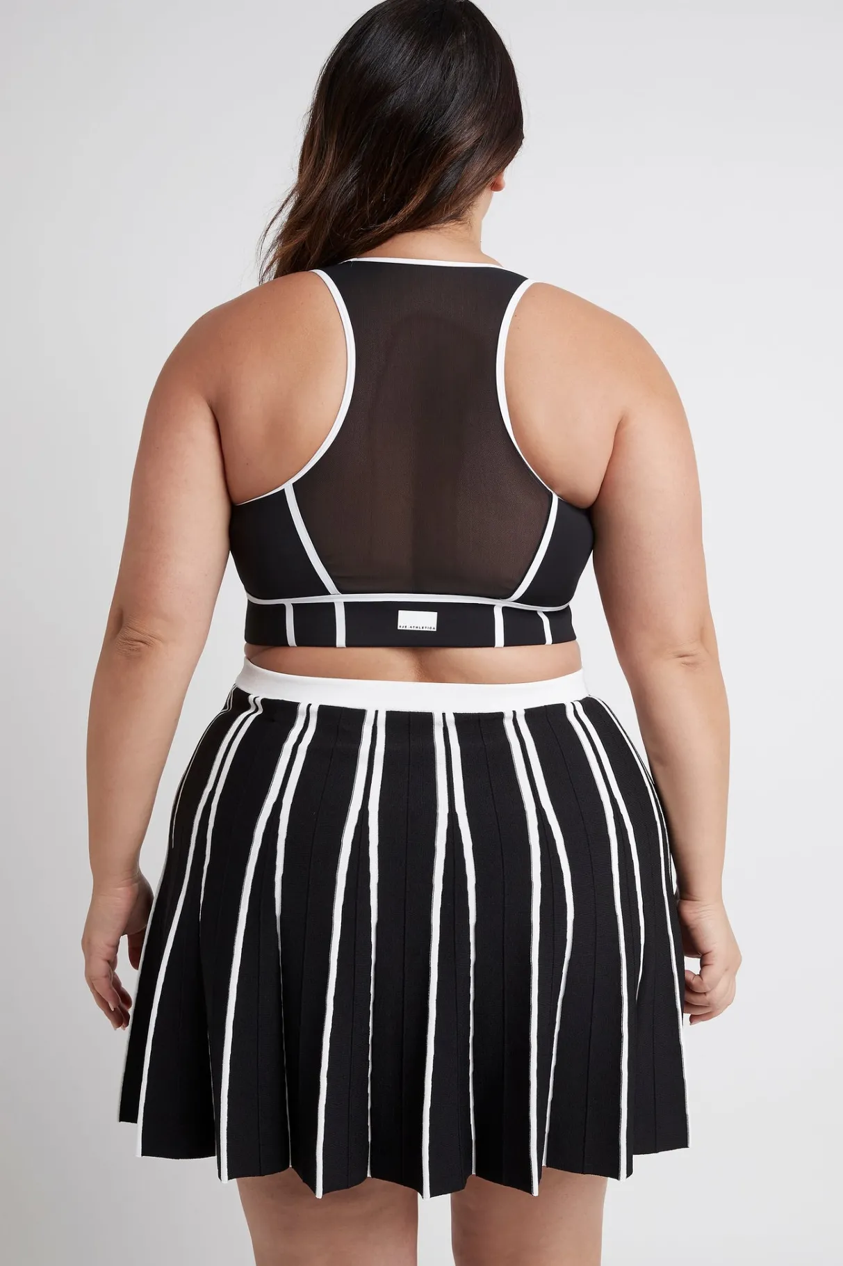 bonded_seam_training_sports_bra__14.webp Best Sale Aje ATHLETICA Bonded Seam Training Sports Bra 310 Black/White