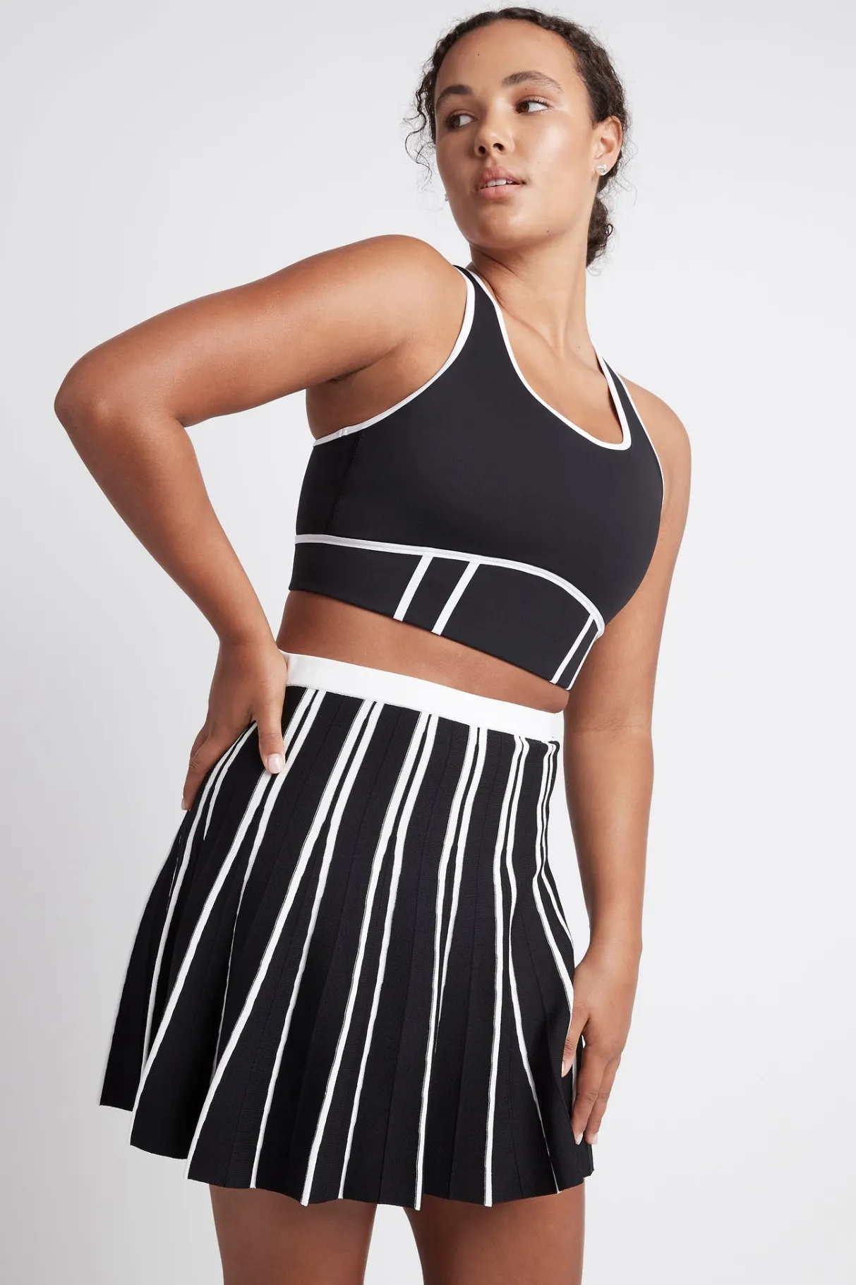 bonded_seam_training_sports_bra__8-1.webp Best Sale Aje ATHLETICA Bonded Seam Training Sports Bra 310 Black/White