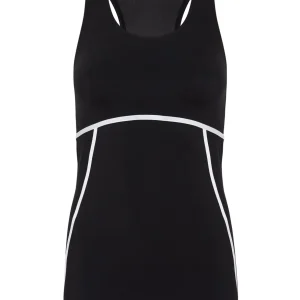 Shop Aje ATHLETICA Bonded Seam Training Tank 115 Black/White