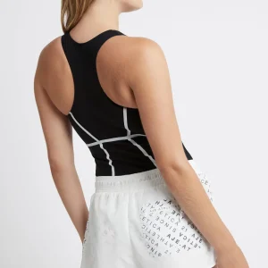 Shop Aje ATHLETICA Bonded Seam Training Tank 115 Black/White