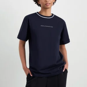 Best Aje ATHLETICA Bordered Classic Logo Tee 102 Galaxy Blue