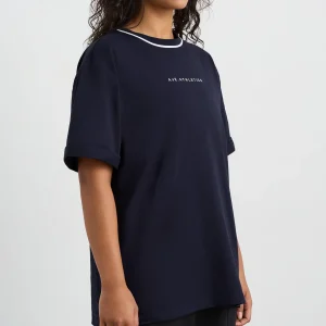 Best Aje ATHLETICA Bordered Classic Logo Tee 102 Galaxy Blue