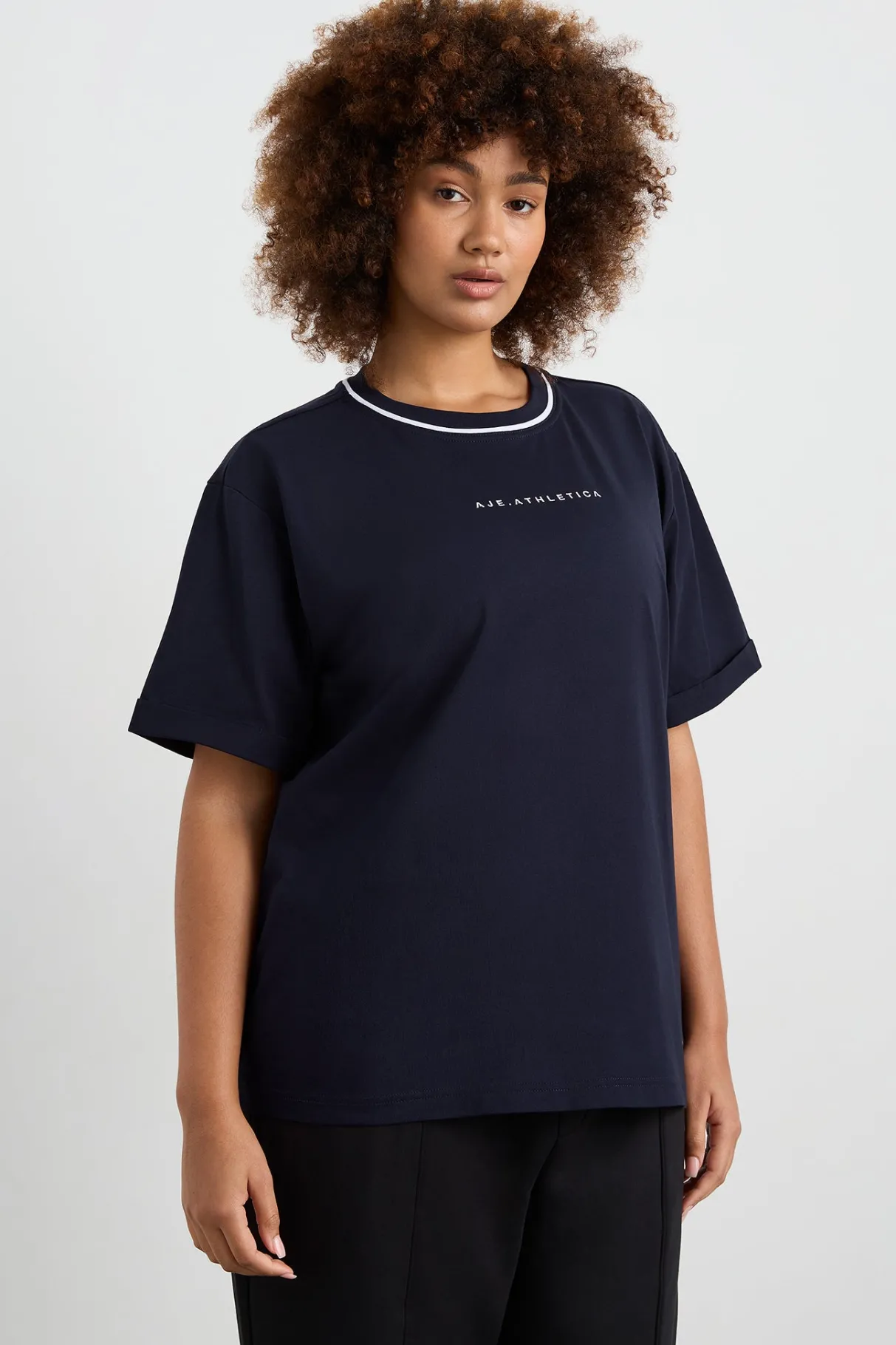 bordered_classic_logo_tee__9.webp Best Aje ATHLETICA Bordered Classic Logo Tee 102 Galaxy Blue