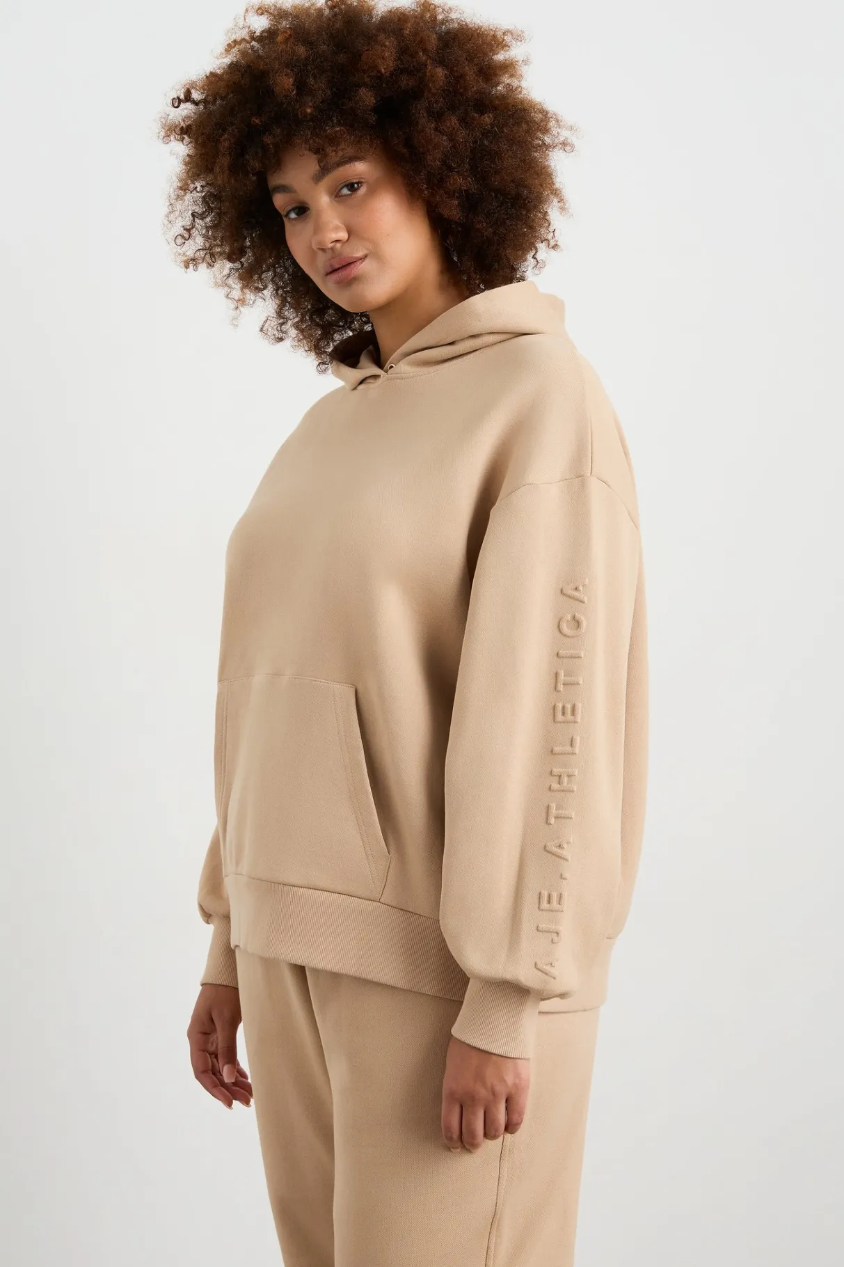 boyfriend_hoodie__11.webp Best Aje ATHLETICA Boyfriend Hoodie 411 Biscotti Beige