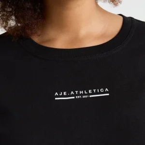 Hot Aje ATHLETICA Boyfriend Long Sleeve Tee 127 Black