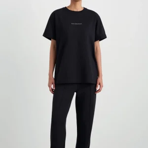 Clearance Aje ATHLETICA Boyfriend Tee 102 Black