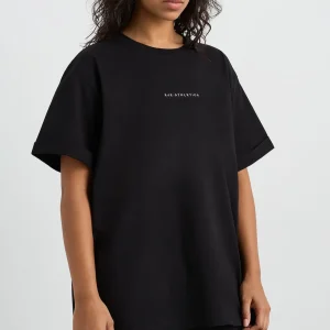 Clearance Aje ATHLETICA Boyfriend Tee 102 Black