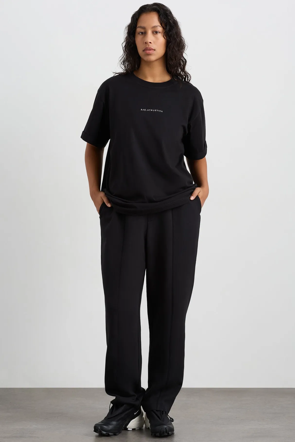 boyfriend_tee__6.webp Clearance Aje ATHLETICA Boyfriend Tee 102 Black