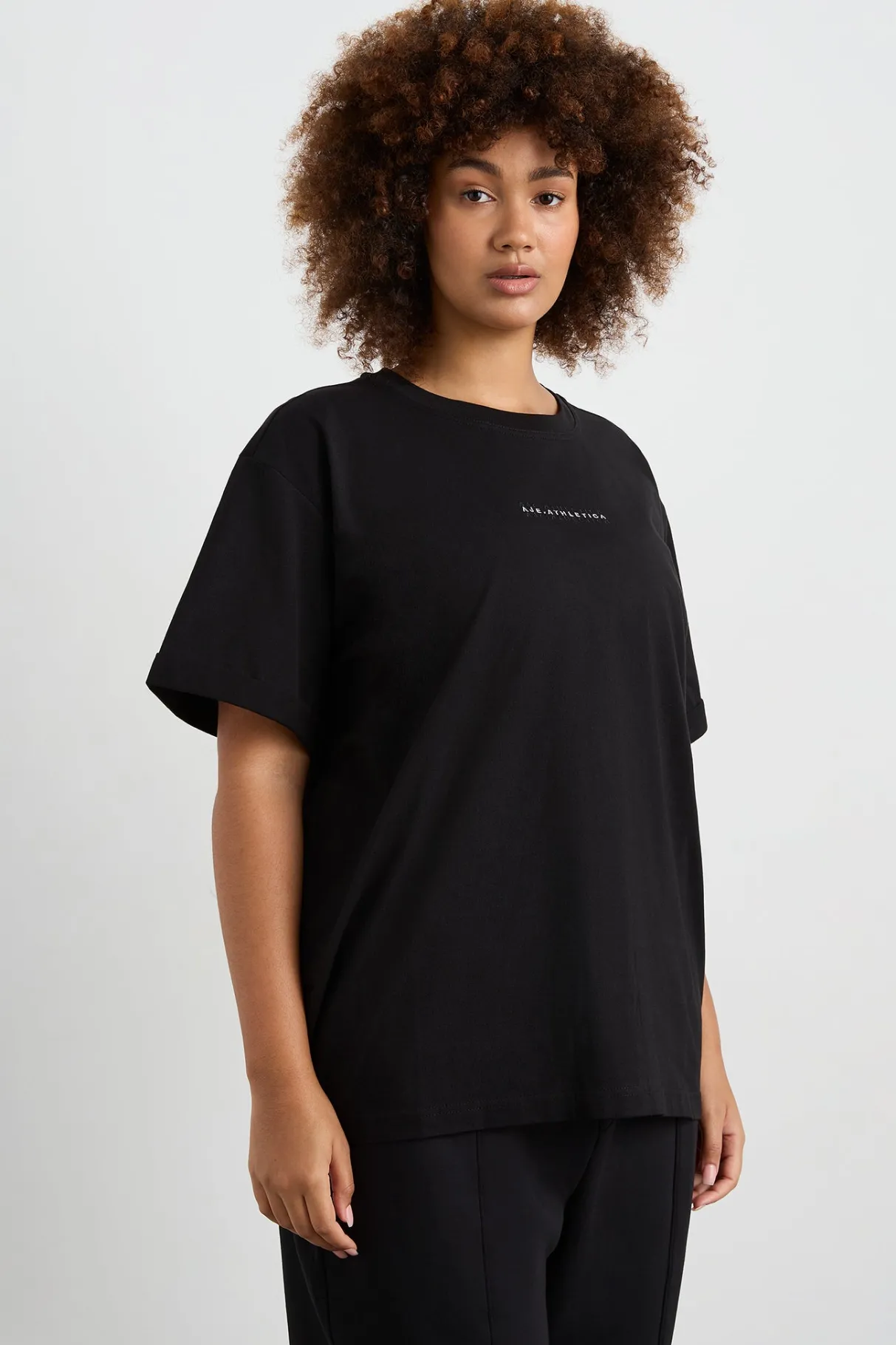 boyfriend_tee__9.webp Clearance Aje ATHLETICA Boyfriend Tee 102 Black