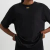 Outlet Aje ATHLETICA Boyfriend T-Shirt 120 Black