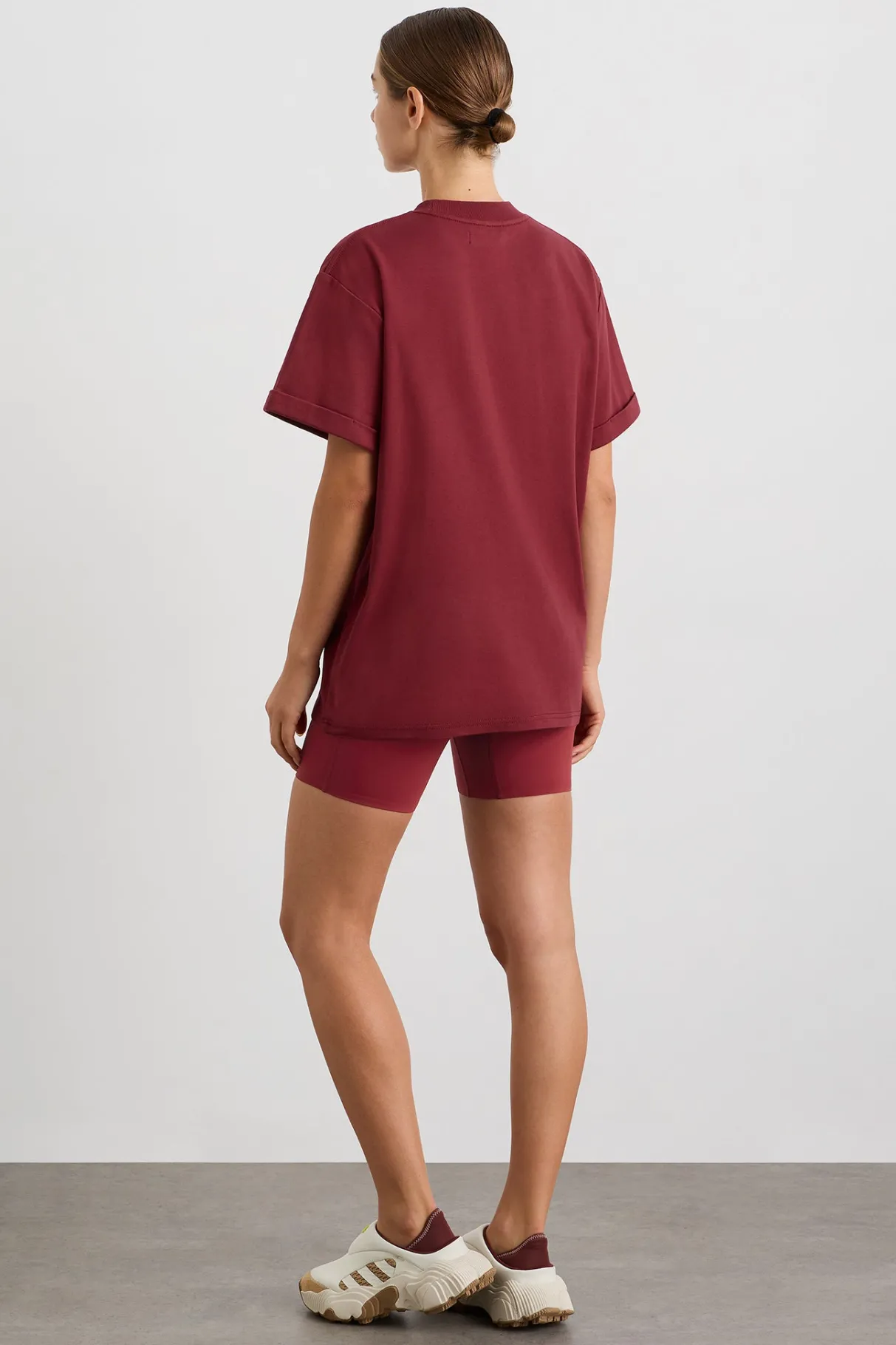 boyfriend_tshirt__5-1.webp Outlet Aje ATHLETICA Boyfriend T-Shirt 120 Plum Red