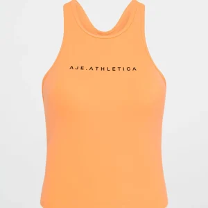 Outlet Aje ATHLETICA Braided Active Racer Tank 345 Soft Apricot