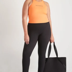 Outlet Aje ATHLETICA Braided Active Racer Tank 345 Soft Apricot