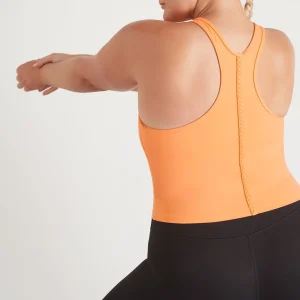 Outlet Aje ATHLETICA Braided Active Racer Tank 345 Soft Apricot