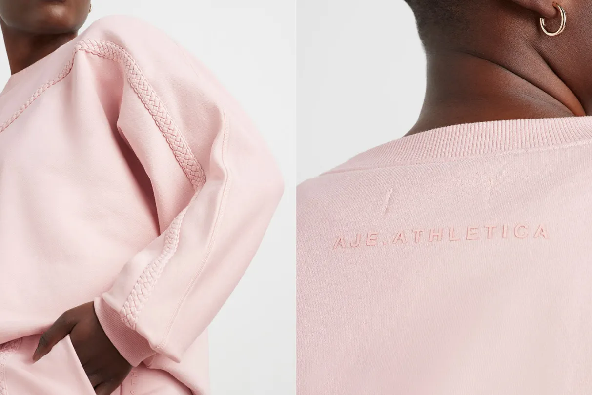 braided_crew_jumper__14.webp Best Aje ATHLETICA Braided Crew Jumper 401 Blush