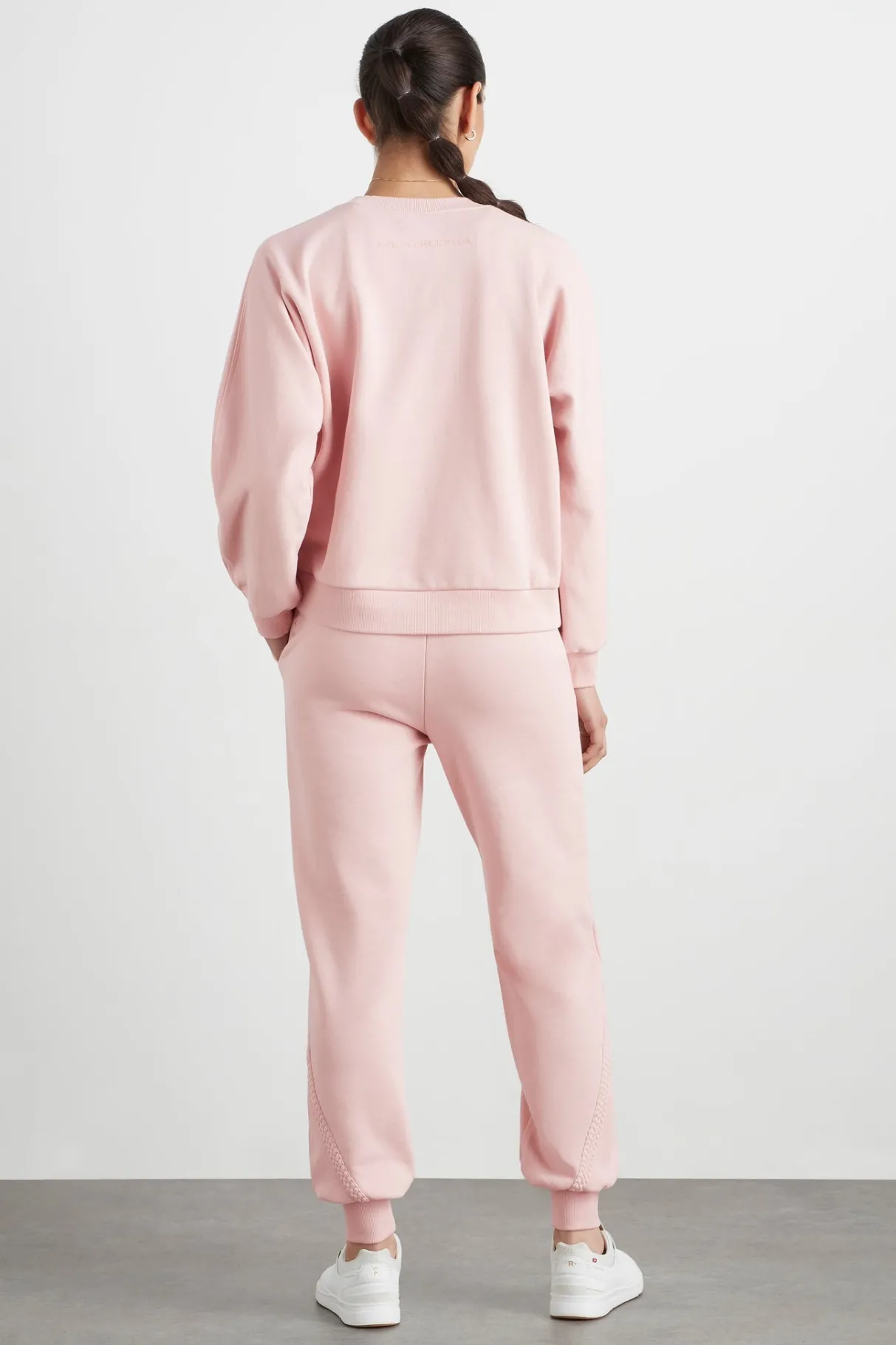 braided_crew_jumper__4.webp Best Aje ATHLETICA Braided Crew Jumper 401 Blush