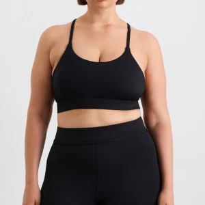 Hot Aje ATHLETICA Braided Crossback Bra 344 Black