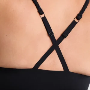 Hot Aje ATHLETICA Braided Crossback Bra 344 Black