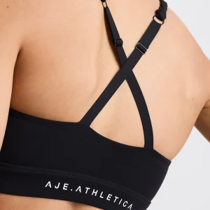 Hot Aje ATHLETICA Braided Crossback Bra 344 Black