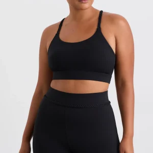 Hot Aje ATHLETICA Braided Crossback Bra 344 Black