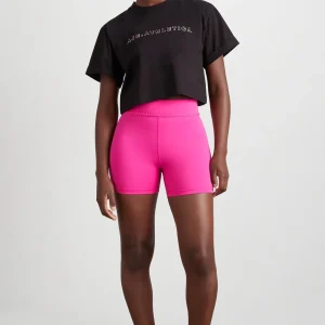 Discount Aje ATHLETICA Braided Shorts 630 Bright Fuchsia