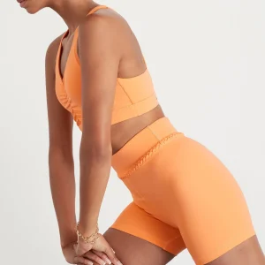 Cheap Aje ATHLETICA Braided Shorts 630 Soft Apricot