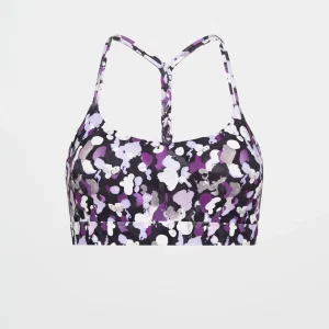 Sale Aje ATHLETICA Braided Strappy Sports Bra 334 Lavender Painted Freeform
