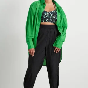 Cheap Aje ATHLETICA Braided Strappy Sports Bra 334 Green Painted Freeform