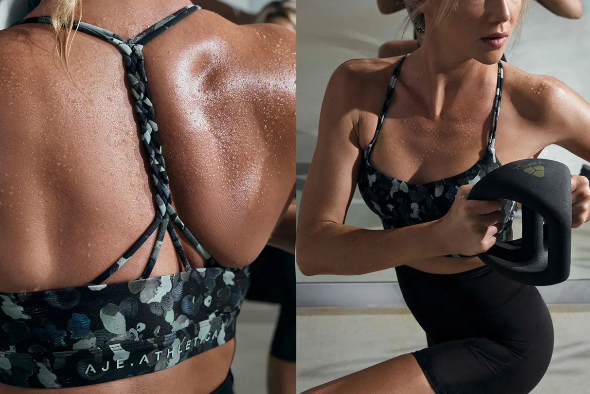 braided_strappy_sports_bra__16.webp Cheap Aje ATHLETICA Braided Strappy Sports Bra 334 Green Painted Freeform