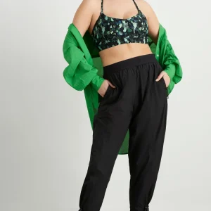 Cheap Aje ATHLETICA Braided Strappy Sports Bra 334 Green Painted Freeform