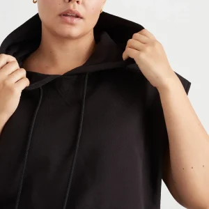 Best Aje ATHLETICA Braided Terry Crop Hoodie 402 Black