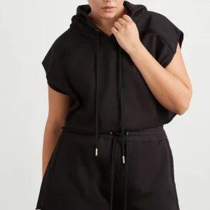 Best Aje ATHLETICA Braided Terry Crop Hoodie 402 Black
