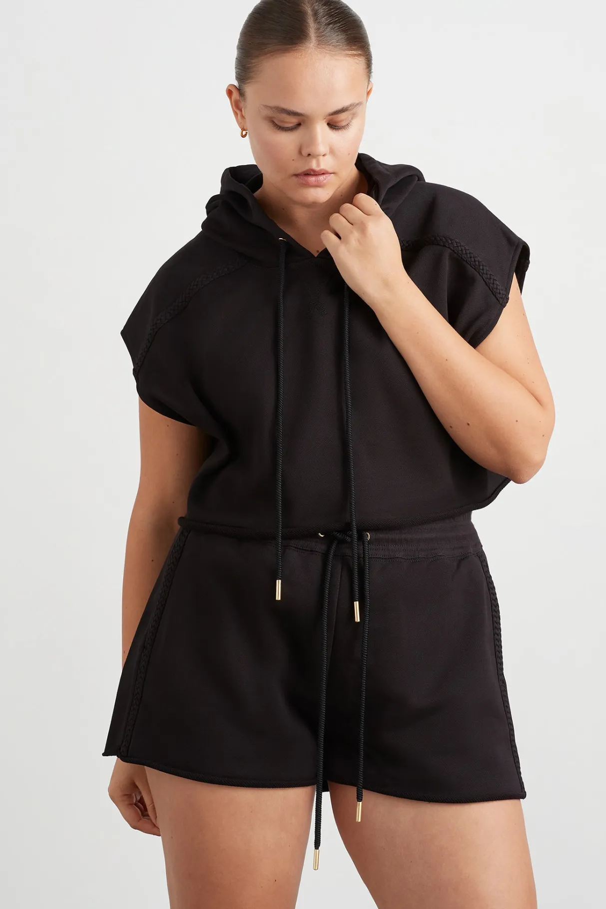 braided_terry_crop_hoodie__12.webp Best Aje ATHLETICA Braided Terry Crop Hoodie 402 Black