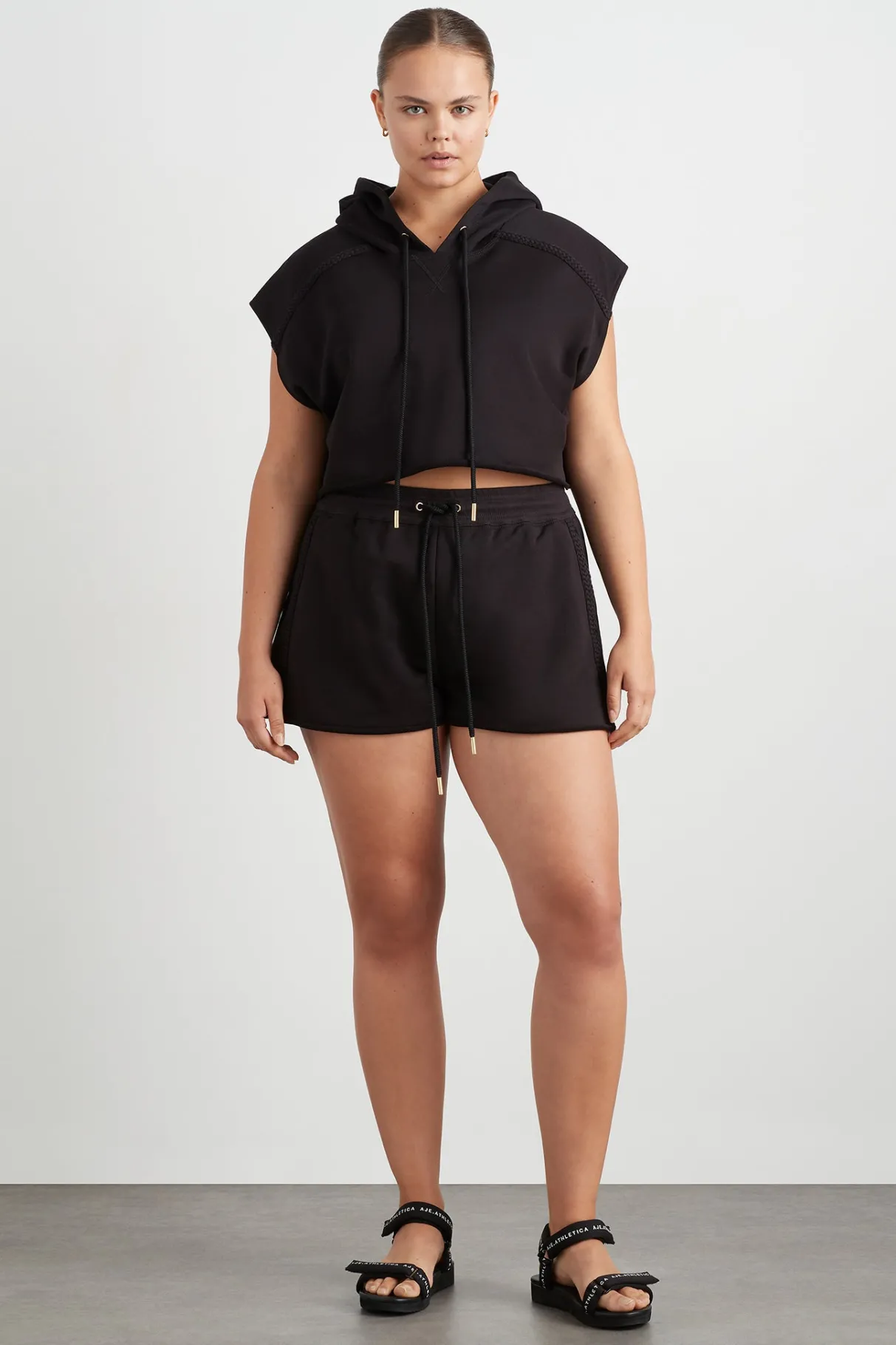 braided_terry_crop_hoodie__13.webp Best Aje ATHLETICA Braided Terry Crop Hoodie 402 Black