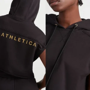 Best Aje ATHLETICA Braided Terry Crop Hoodie 402 Black