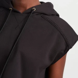 Best Aje ATHLETICA Braided Terry Crop Hoodie 402 Black