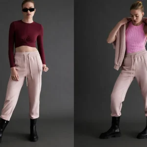 Hot Aje ATHLETICA Braided Trackpants 508 Blush