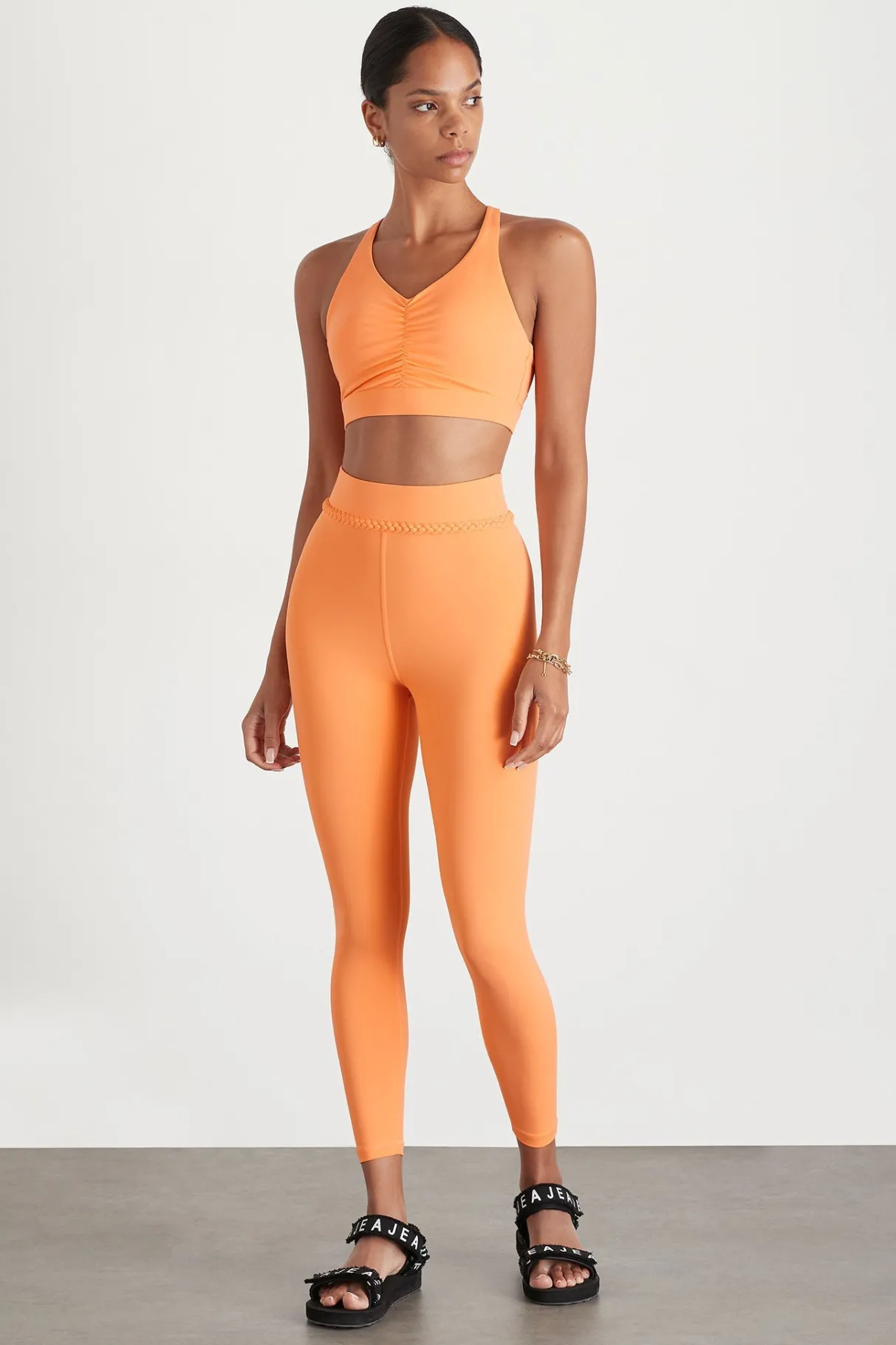 braided_waist_legging__0.webp Cheap Aje ATHLETICA Braided Waist Legging 232 Soft Apricot
