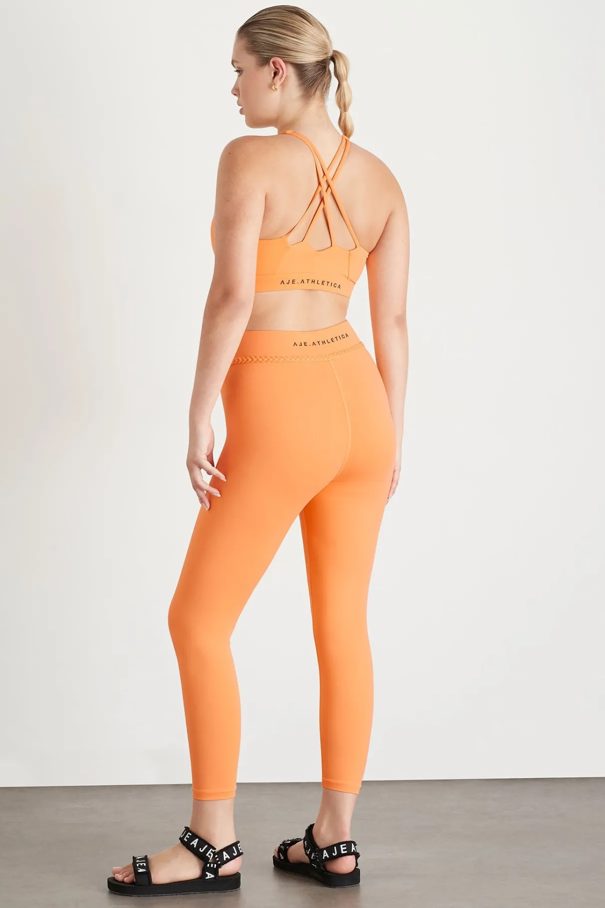 braided_waist_legging__11.webp Cheap Aje ATHLETICA Braided Waist Legging 232 Soft Apricot