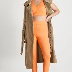 Cheap Aje ATHLETICA Braided Waist Legging 232 Soft Apricot