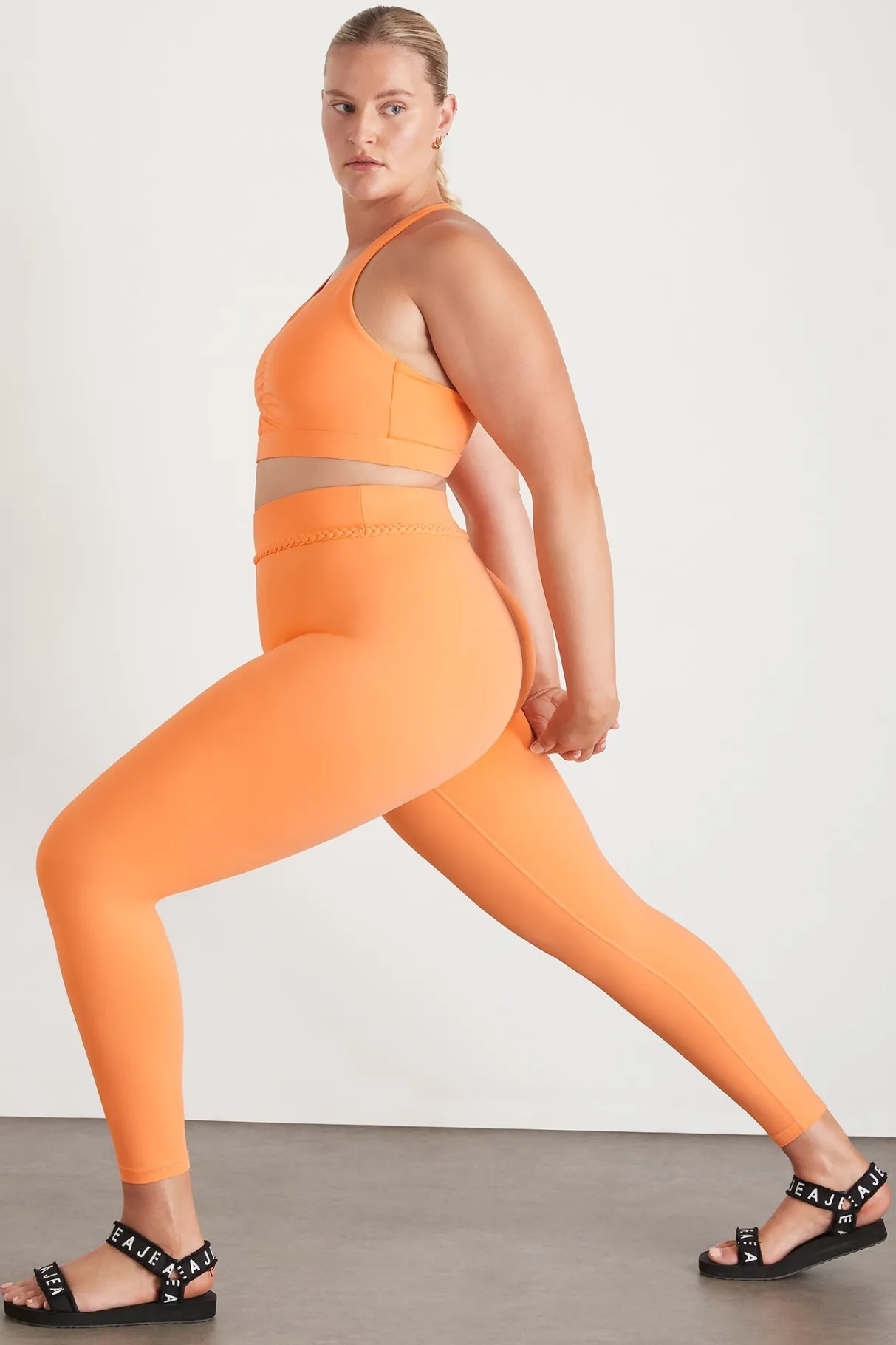 braided_waist_legging__15.webp Cheap Aje ATHLETICA Braided Waist Legging 232 Soft Apricot
