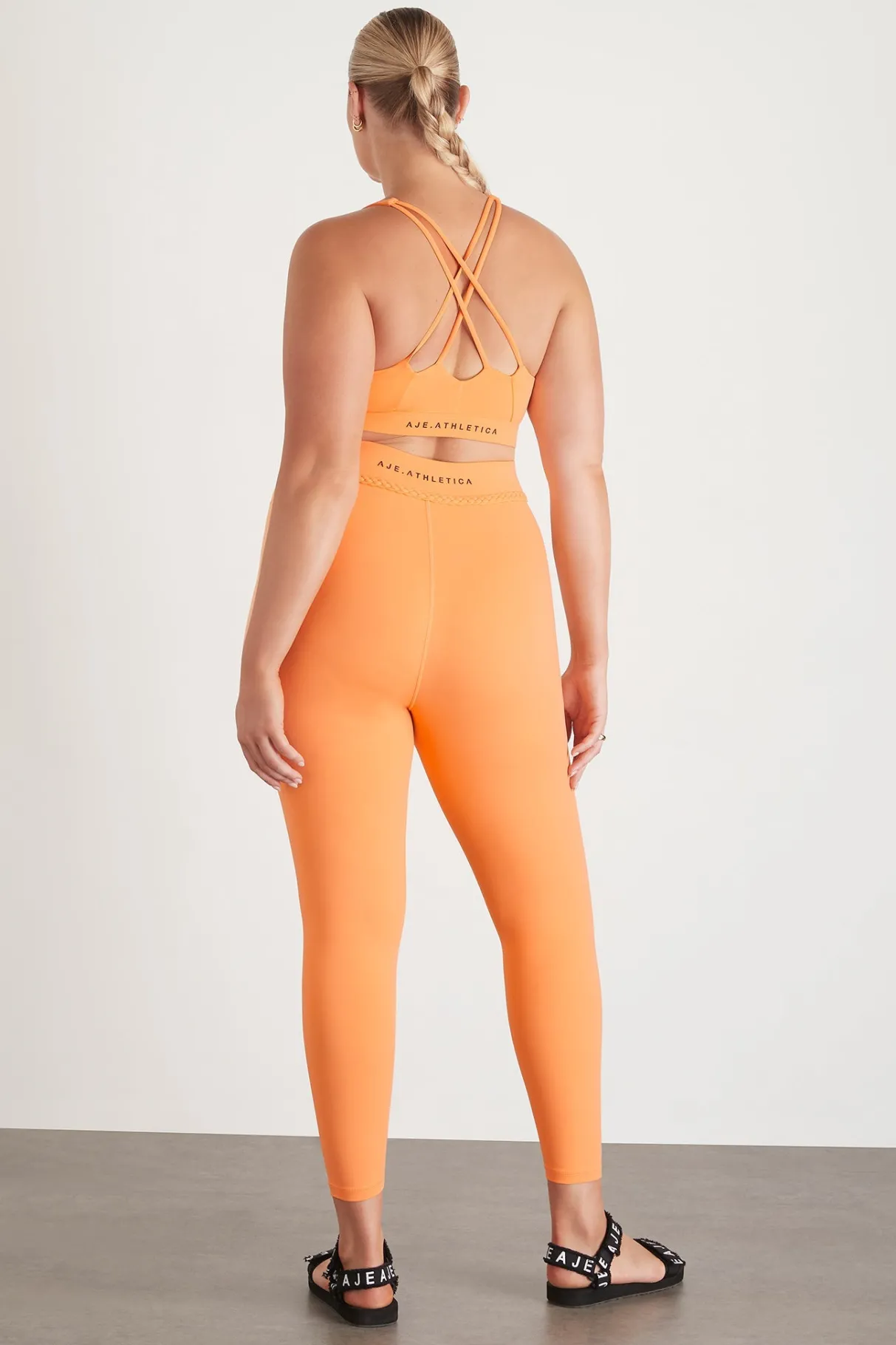 braided_waist_legging__17.webp Cheap Aje ATHLETICA Braided Waist Legging 232 Soft Apricot